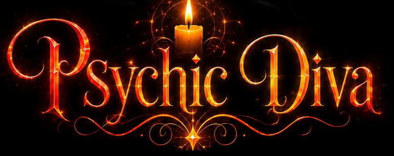 Psychic Diva logo — Ericka Boussarhane