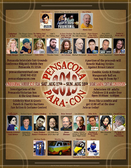 Pensacola Para-Con 2013 convention poster